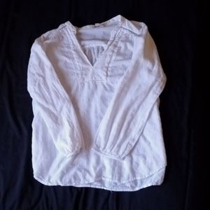 LOFT, Large, White, Tunic